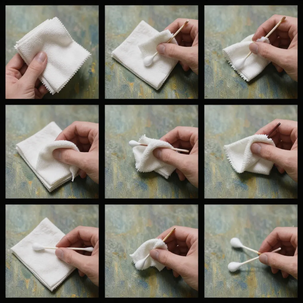 Air bulb cleaning technique